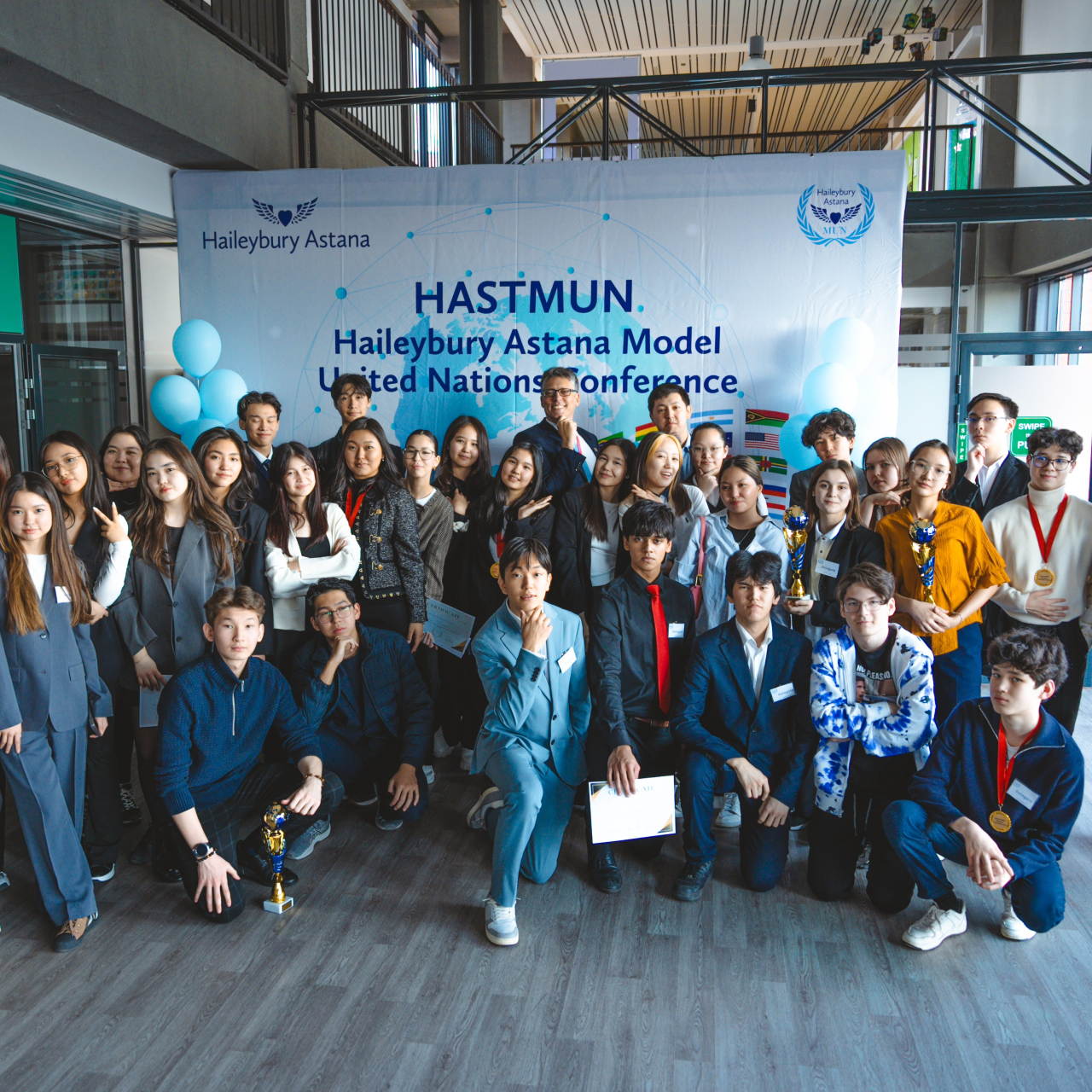 Haileybury Astana 4-ші жыл сайынғы hastmun конференциясын сәтті өткізеді